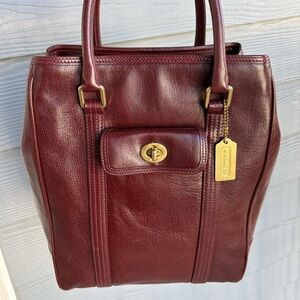 Coach Vintage 9704 Water Buffalo Paper Bag Tote